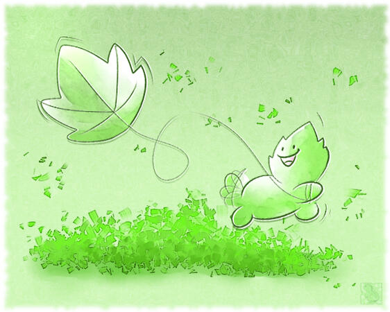 Leaf Kite