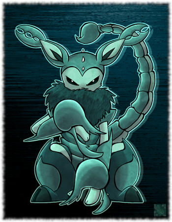 Zodiac Eeveelutions: Scorpeon (Pokemon)