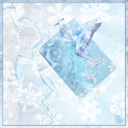 Origami Articuno (Pokemon)